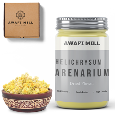 Awafi Mill Helichrysum Flower Helichrysum Italicum - 250 gm
